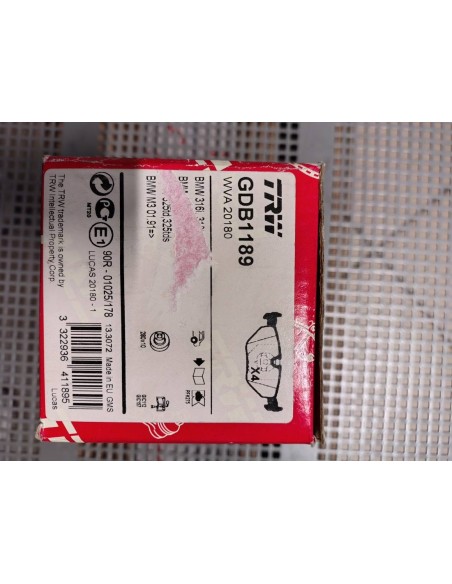 Klocki hamulcowe BMW seria 3 ( e 36, e46), Z4