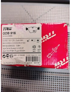 Klocki hamulcowe BMW seria 3 E30, E36, E46, seria 5 E34, E39, seria 7 E32, seia Z3 E36
