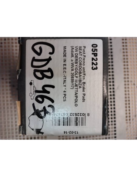 Klocki hamulcowe Volkswagen Golf II  Jetta, Polo,Derby, Seat Cordoba, Ibiza II