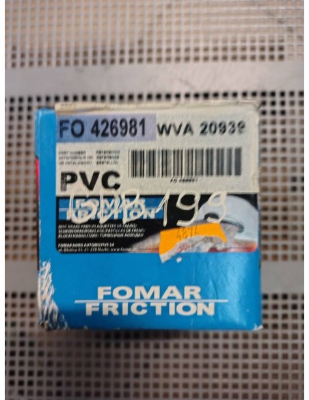 Klocki hamulocwe Opel Astra F, Ascona C, Corsa A, Corsa B,  Kadett E, Tigra, Vecra A