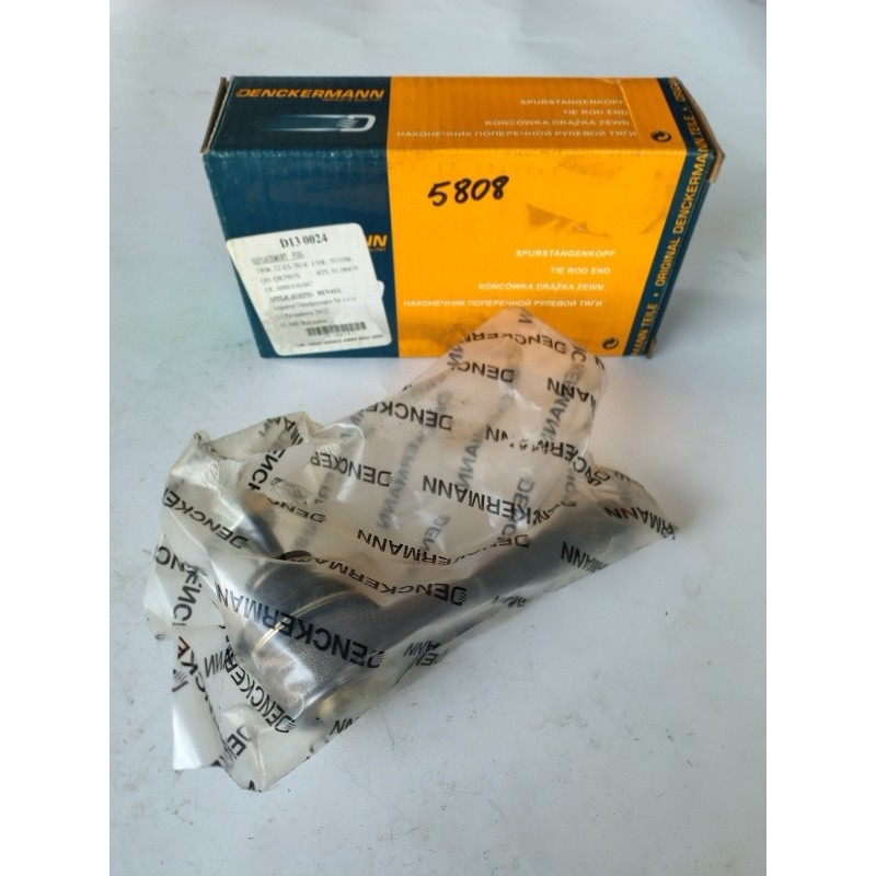 RENAULT 19  Końcówka drążka kierowniczego lewa-DENCKERMANN-D130024