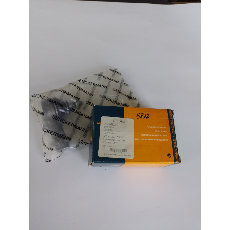 HYUNDAI PONY,LANTRA  MITSUBISHI GALANT ECLIPSE Końcówka drążka kierowniczego poprzecznego-Denckermann-D130042
