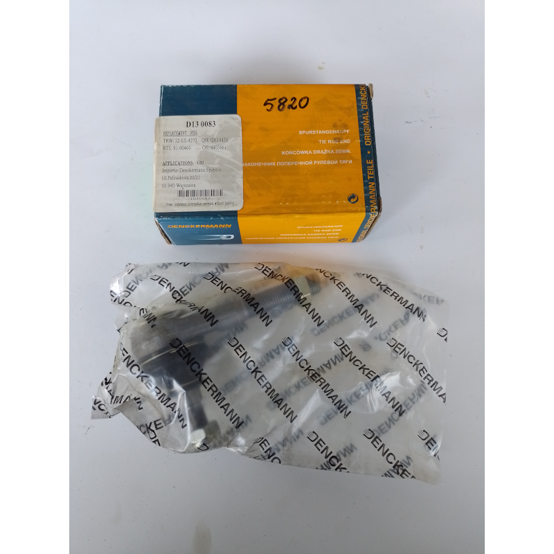 KOŃCÓWKA DRĄŻKA- RENAULT TRAFIC D130083 DENCKERMANN