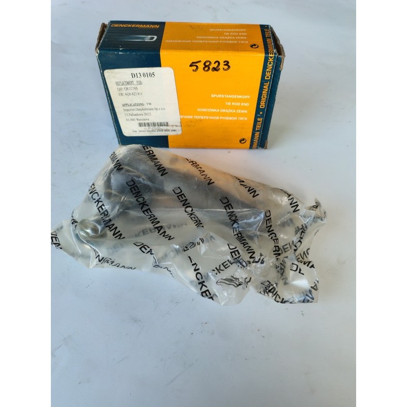 DENCKERMANN KOŃCÓWKA DRĄŻKA-D130105 SEAT IBIZA,CORDOBA  SKODA FABIA I