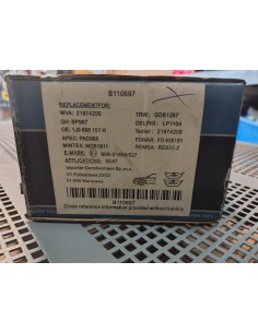 Klocki hamulcowe denckerman Mitsubishi